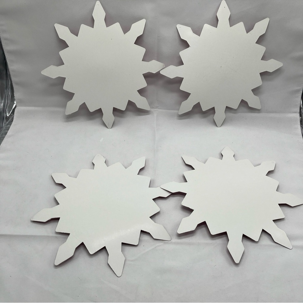 Vintage Disney Store Holiday Snowflakes Store Display Props Princess - Picture 6 of 6